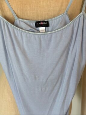 Cosabella Pale Blue Camisole Slip with Adjustable Straps
